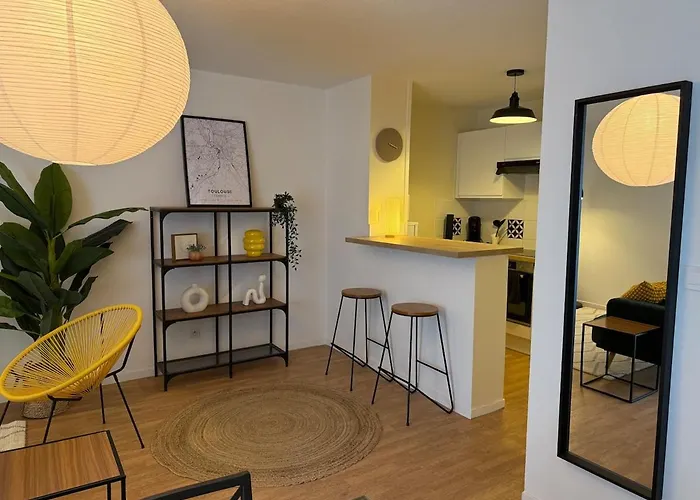 Le Spot Borderouge - Moderne, Parking Inclus & Centre-ville Facile - Free Checkin * Toulouse